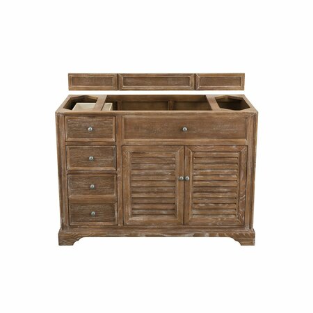 JAMES MARTIN VANITIES Savannah 48in Single Vanity Cabinet, Driftwood 238-104-5211